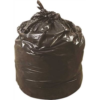 Revolution Bag 45 Gal. 40 In. X 46 In. 0.7 Mil. Black Low-Density Trash Bags (100-Case)