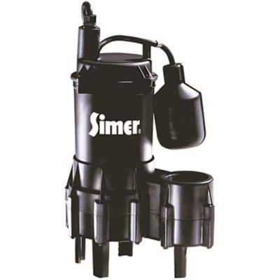 Simer 4/10 HP Submersible Sewage Pump
