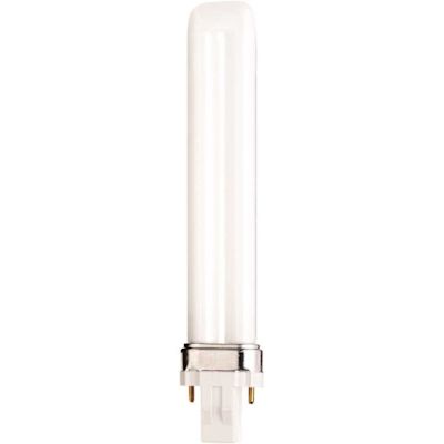 SATCO 60-Watt Equivalent T4 GX23 Base CFL Light Bulb, Cool White