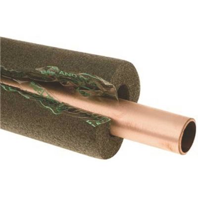 Frost King 3/4 in. x 1/2 in. Thick Wall x 6 ft. Self-Seal Tubular Poly Foam Pipe Insulation