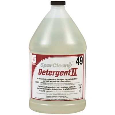 Spartan SparClean Detergent II 1 Gallon Warewash Detergent (4 per Pack)