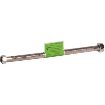 Falcon Stainless 3/4 In. I.d. Stainless Steel Flex Connector W/ 1 In. Fip X 3/4 In. Fip X 18 In.