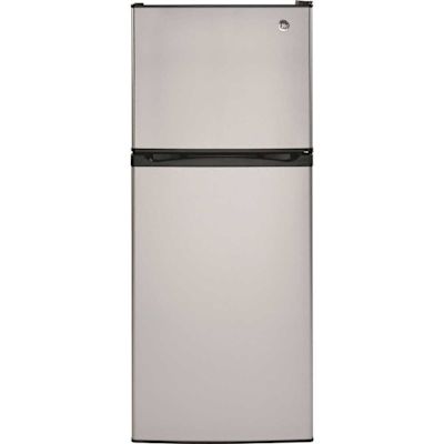 GE 11.6 cu. ft. Top Freezer Refrigerator in Stainless Steel, ENERGY STAR