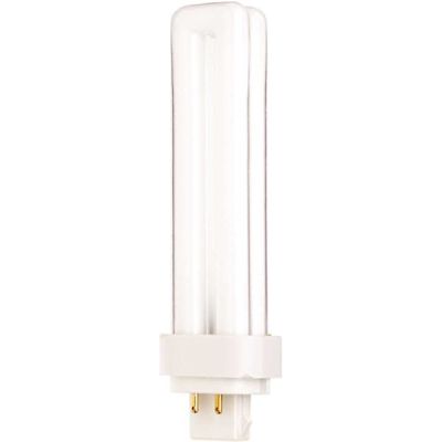 Satco 75-Watt Equivalent T4 G24q-2 Base CFL Light Bulb Cool White