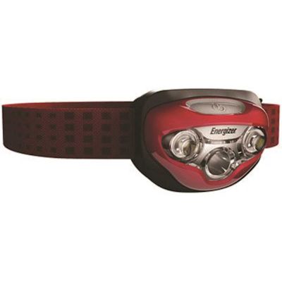 Energizer 3-Light Modes 150 Lumens Red Vision HD LED Headlamp Dimmable Includes 3 AAA Max Batteries