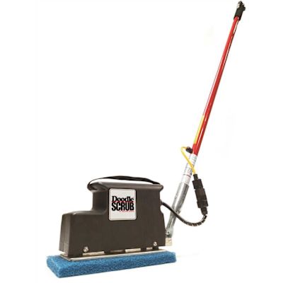 SQUARE SCRUB 4 in. x 10 in. Doodle Scrub Floor Prep Machine