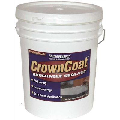 SAVER SYSTEMS CROWNCOAT BRUSHABLE FAST DRYING SEALANT, BUFF GRAY, 2 GALLON