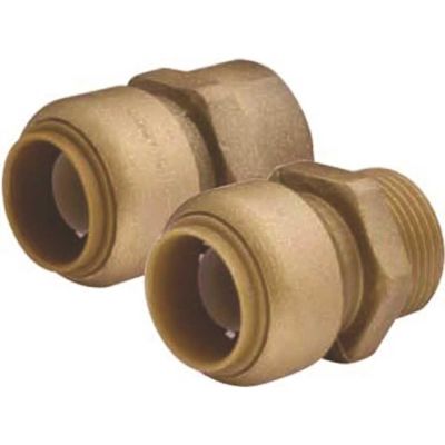 SharkBite 3/8 in. x 1/2 in. FNPT Brass Push-to-Connect Reducing Connector