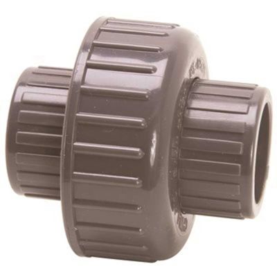 B & K LLC 1 in. Schedule 80 PVC Solvent Union