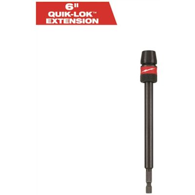 Milwaukee SHOCKWAVE Impact Duty 6 in. 1/4 in. Hex Quick Change Extension
