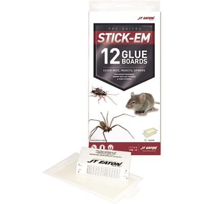 JT Eaton Pest Catchers Mouse and Insect Glue Board
