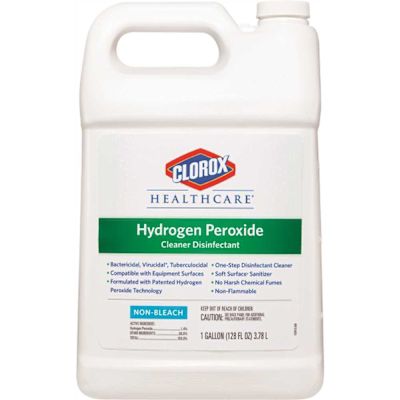 Clorox 128 oz. Healthcare Hydrogen Peroxide Refill Cleaner Disinfectant