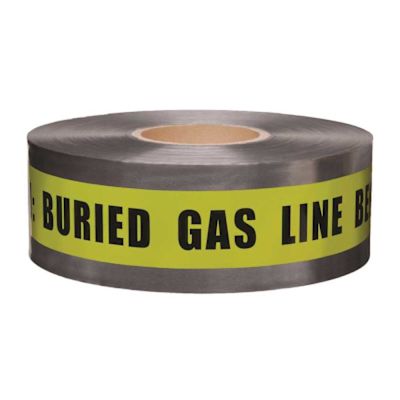 IN STOCK NOW NON-DETECTABLE MARKING TAPE 3 IN. X 333.33 YD. YELLOW