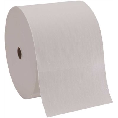 Brawny H700 Disposable Cleaning Towel, Long Distance Roll, White (1/Case)