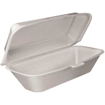 DART Hinged Containers With Removable Lid Hoagie All-Purpose 1-Compartment (500 per Case)