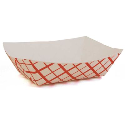 Southern Champion Tray Southern Champion 1 lb. #100 Red Checkered Southland Tray