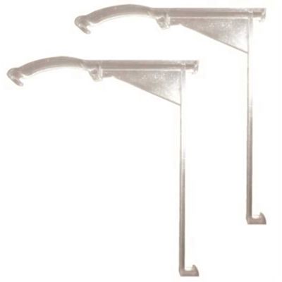 Designer's Touch Clear Valance Clip for 3-1/2 in. Vertical Blinds