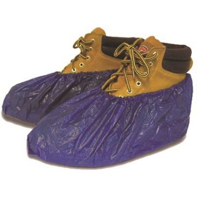 SHUBEE Waterproof Shoe Covers in Dark Blue (40-Pair/Box)