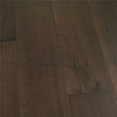 Hermosa Maple 1/2 in. T x 7.5 in. W Tongue & Groove Wire Brushed Engineered Hardwood Flooring (23.3 sq. ft./case)