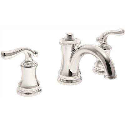 Symmons Winslet 8 in. Widespread 2-Handle Bathroom Faucet with Drain Assembly in Chrome