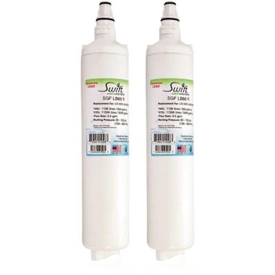 Swift Green Filters Replacement Water Filter for LG 5231JA2006B (2-Pack)