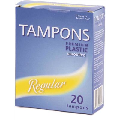 Control Pearl Tampons 20/Box and 12 Boxes/Case