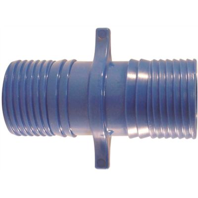 Apollo 1-1/4 in. x 1-1/4 in. Barb Insert Blue Twister Polypropylene Coupling Fitting