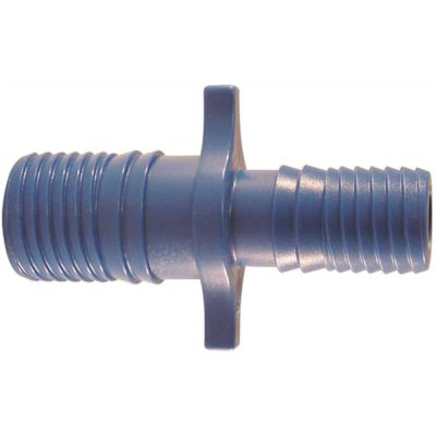 Apollo 1 in. x 3/4 in. Barb Insert Blue Twister Polypropylene Coupling Fitting