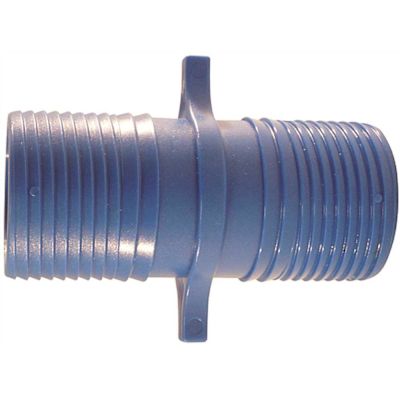 Apollo 1-1/2 in. Barb Insert Blue Twister Polypropylene Coupling Fitting