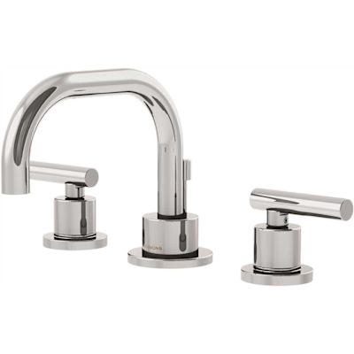 Symmons Dia 8 in. Widespread 2-Handle Low-Arc Bathroom Faucet in Chrome
