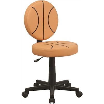Flash Furniture Basketball Black and Orange Task Chair