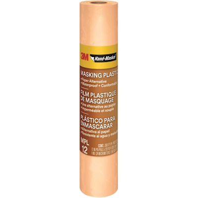 3M 1 ft. x 360 ft. Translucent Hand-Masker Masking Plastic