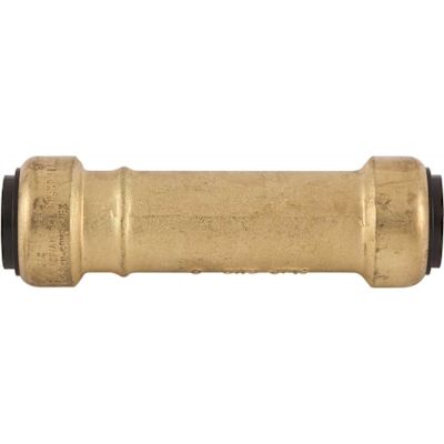 Tectite 3/4 in. Brass Push-To-Connect Slip Repair Coupling