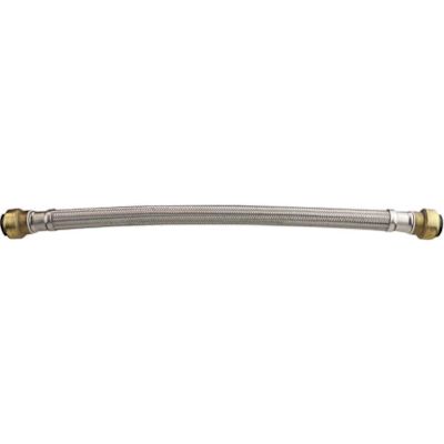 Tectite 3/4 in. Push-To-Connect x 3/4 in. Push-To-Connect x 18 in. Braided Stainless Steel Repair Hose