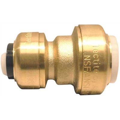 Tectite 1/2 in. IPS x 1/2 in. CTS Brass Push-to-Connect Conversion Coupling