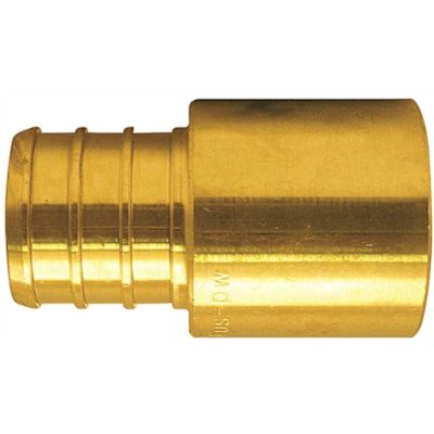 Apollo 3/4 in. Brass PEX-B Barb x Male Copper Sweat Adapter