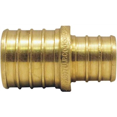 Apollo 1 in. x 3/4 in. Brass PEX-B Barb Reducing Coupling