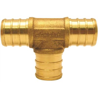 Apollo 3/4 in. Brass PEX-B Barb Tee