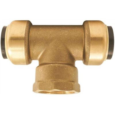Tectite 3/4 in. Push-To-Connect x Push-To-Connect x Female Pipe Thread Tee