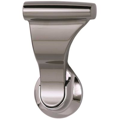 SOSS 1-3/4 in. Bright Nickel Dummy Latch Set Door Lever
