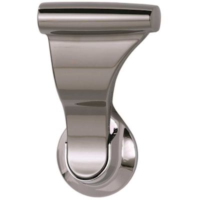 SOSS 1-3/8 in. Bright Nickel Dummy Latch Set Door Lever