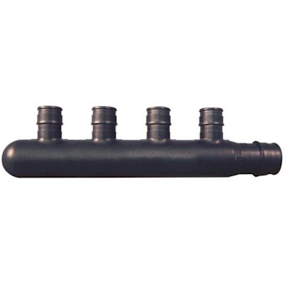 Apollo 3/4 in. Poly-Alloy PEX-A Expansion Barb Inlets x 1/2 PEX-A Expansion Barb 4-Port Closed Manifold