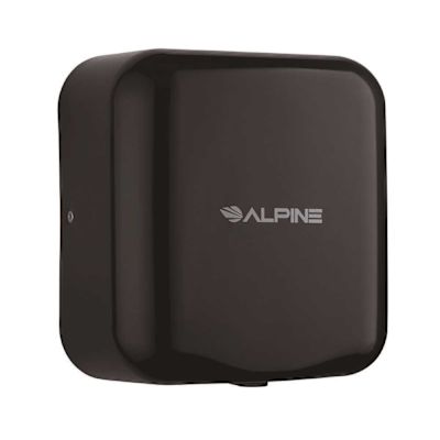 Alpine Industries Hemlock Commercial Black Automatic High-Speed Electric Hand Dryer