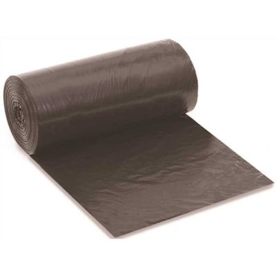 Renown Can Liner, 56 Gal., 1.5 Mil, Low-Density, Black, 46 In. X 50 In. 100 Per Case