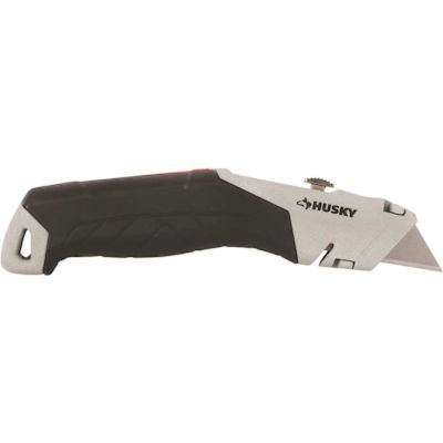 Husky Quick-Release Retractable Utility Knife