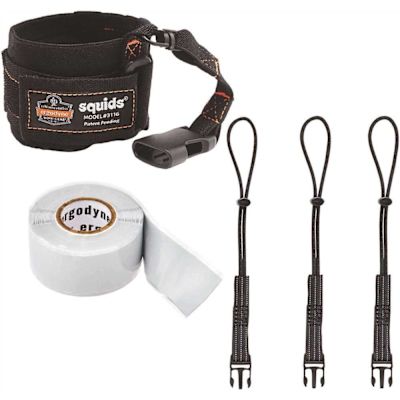 Ergodyne Tool Tethering Kit-Wrist Lanyard