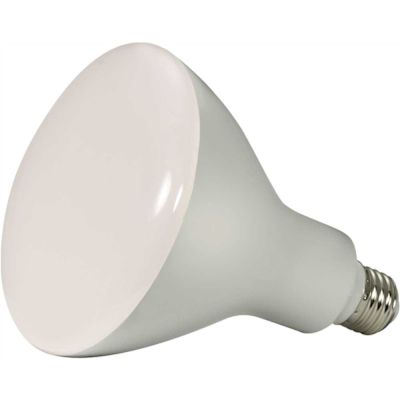SATCO 75-Watt Equivalent BR40 Medium Base LED Light Bulb in Warm White