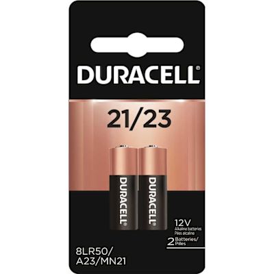Duracell 21/23 Coppertop Speciality Alkaline Battery (2-Pack)