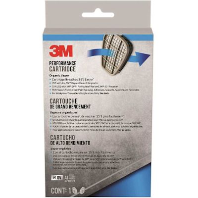 3M Organic Vapor Replacement Cartridges (1-Pair)