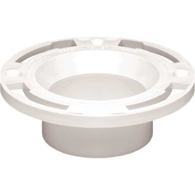 Oatey 4 in. PVC Open Toilet Flange
